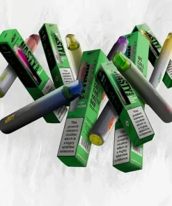 پاد یکبار مصرف نستی توت فرنگی تمشک گیلاس 1200 پاف | Nasty 1200 Puffs - تصویر 2