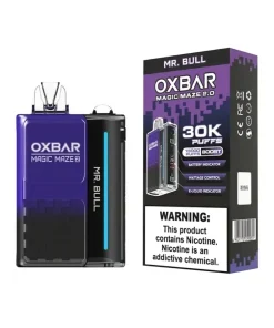 پاد یکبار مصرف اوکسبار 30 هزار پاف انرژی زا | Oxbar