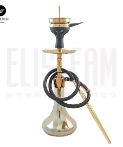 قلیان طرح کرنو دراگون M طلایی (تنگ کروم)