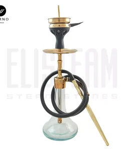 قلیان طرح کرنو دراگون M طلایی 03 (تنگ ساده)
