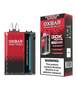 پاد یکبار مصرف اوکسبار 30 هزار هندوانه آدامس | Oxbar