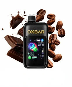 پاد یکبار مصرف اوکسبار 50 هزار پاف قهوه شکلات  | Oxbar 50k