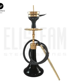 قلیان طرح کرنو دراگون M طلایی (تنگ مشکی)